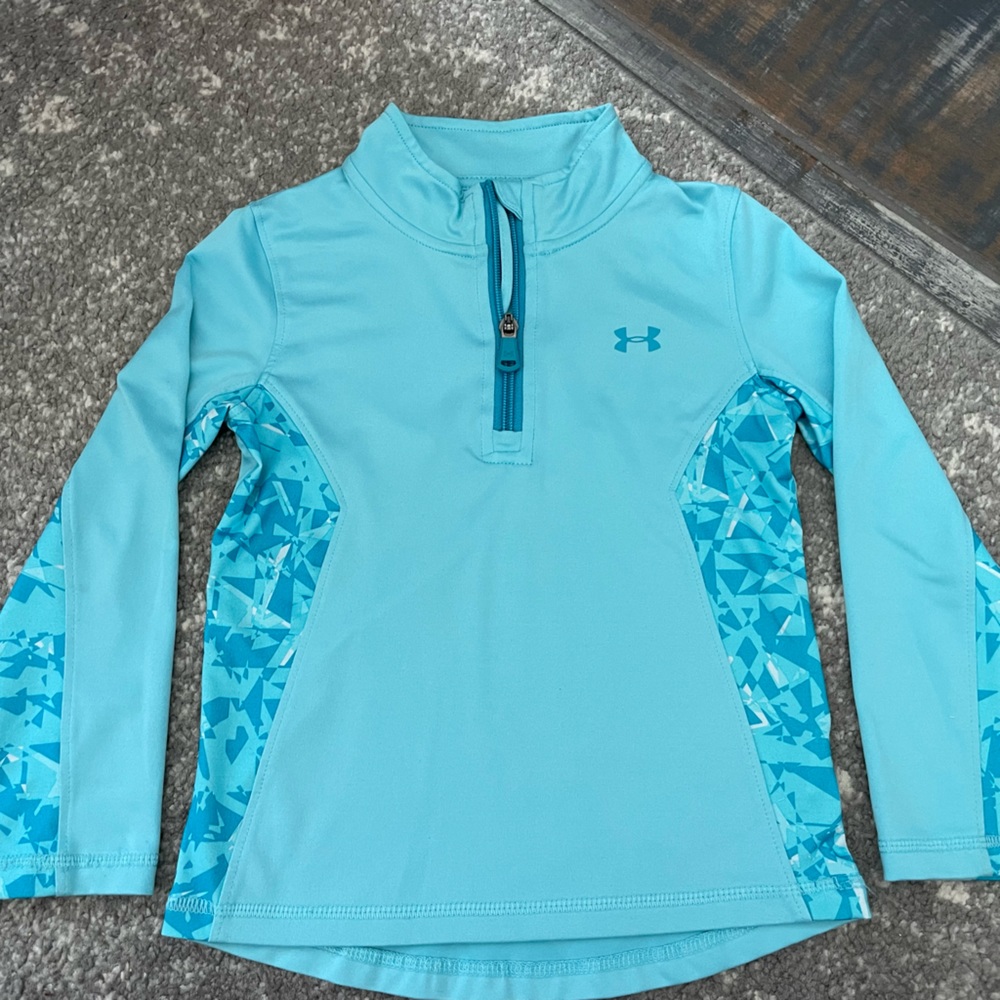 Blue Girl’s Under Armour Pullover. Size 4T